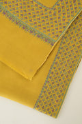 Kashmir Loom Sozni Machi Buti Dordar Hand Embroidered Pashmina Shawl Matcha