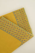 Kashmir Loom Sozni Machi Buti Dordar Hand Embroidered Pashmina Shawl Matcha
