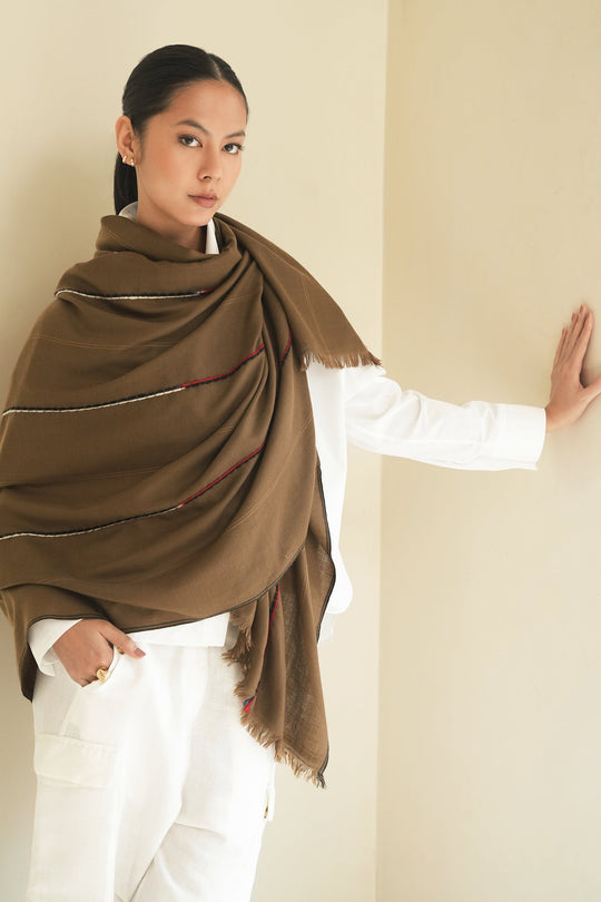Kashmir Loom Zeli Cashmere Shawl