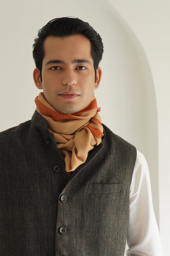 Zulfikar_Scarf_50x200_cms_Tan_