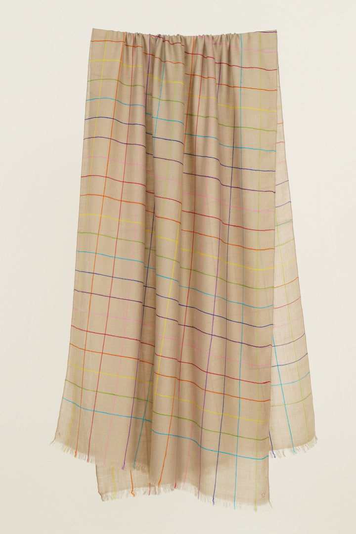 Carnival Cashmere Stole Casement