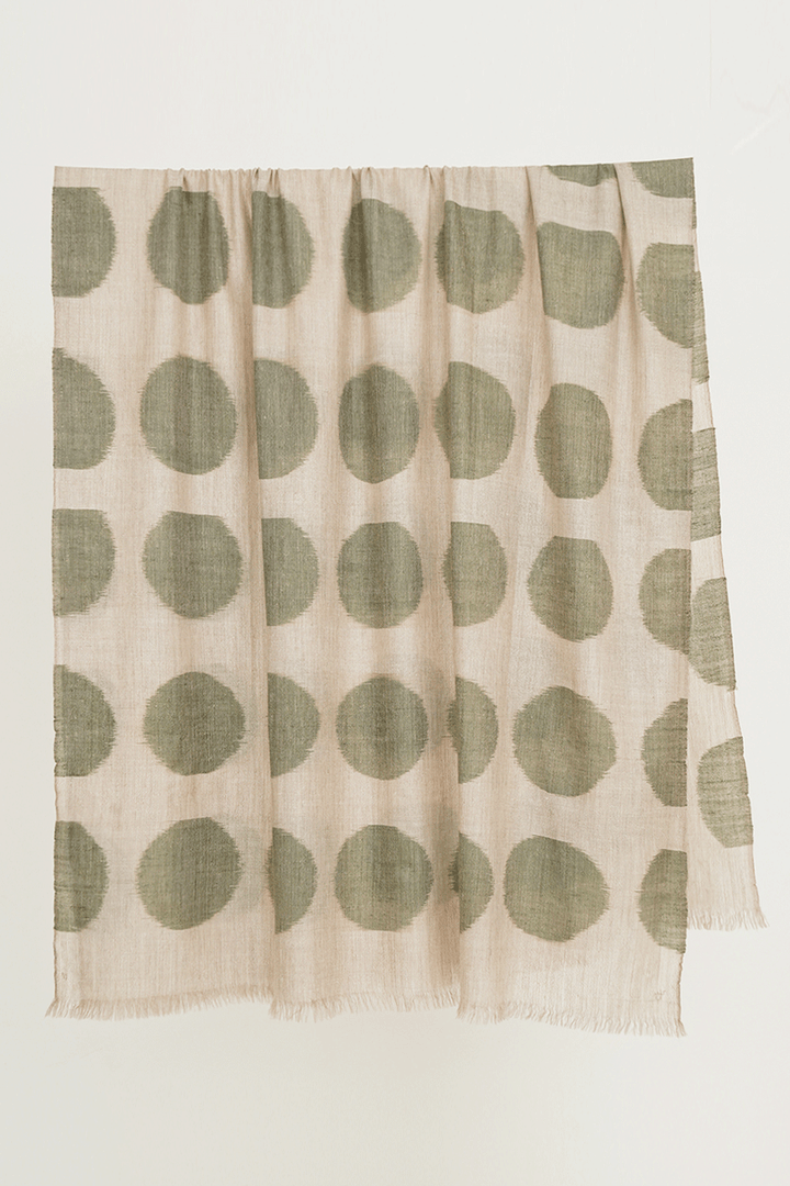 Cashmere Ikat Women's Shawl | Kashmir Loom