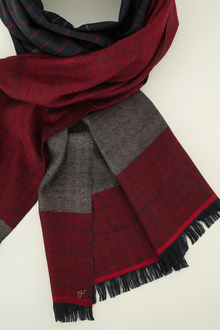 Dakota Cashmere Mens Scarf | Kashmir Loom