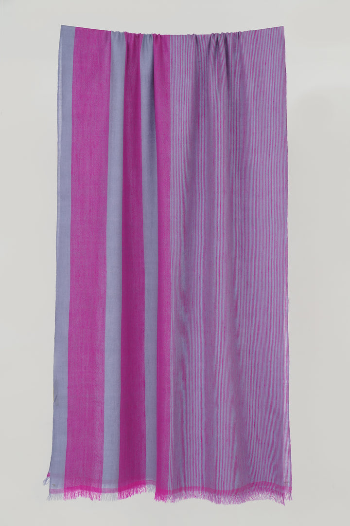 Graphik Cashmere Stole Oxide Wow