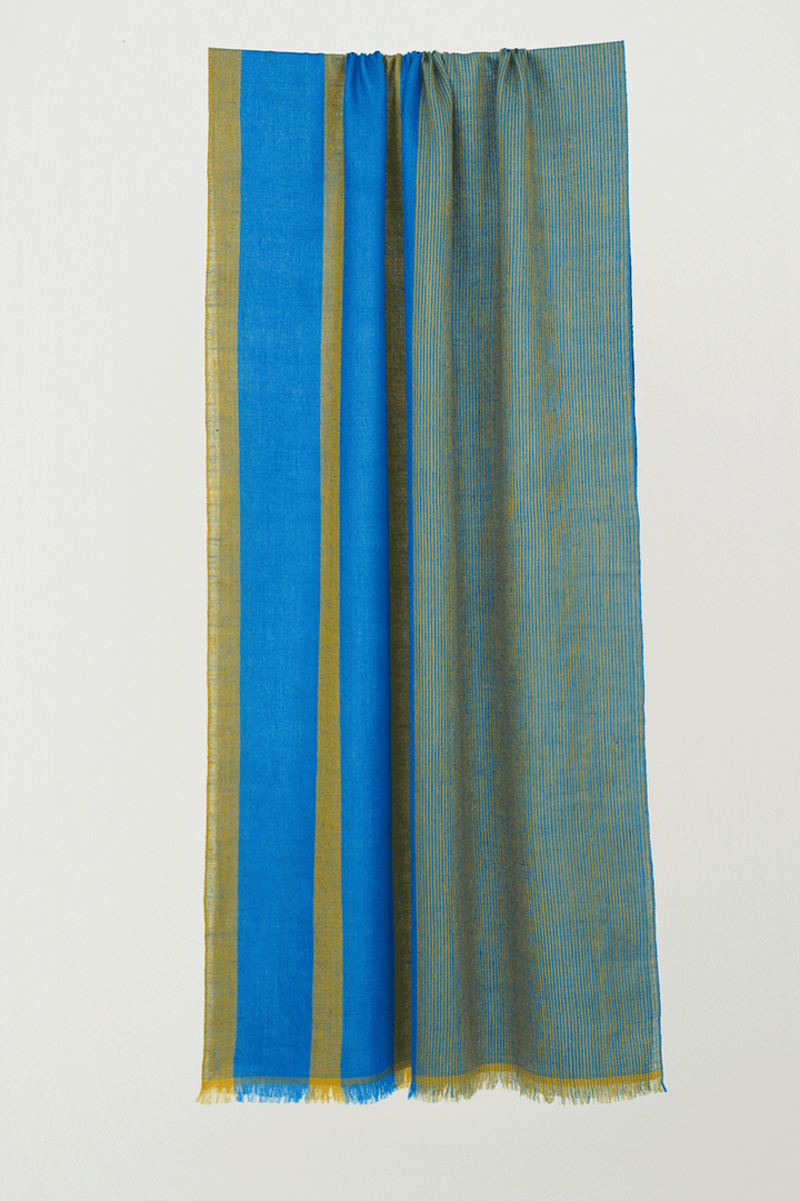 Graphik Cashmere Mens Large Scarf