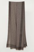 Kashmir Loom Poem Cashmere Stole Char Platinum