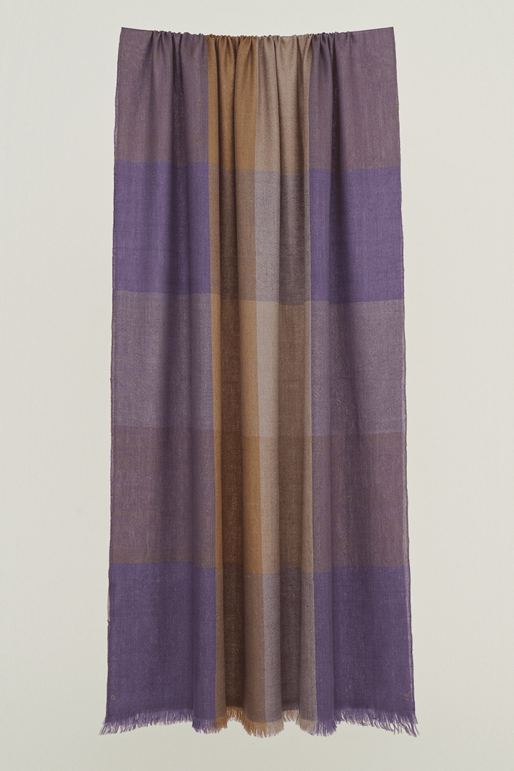 Kashmir Loom Poetry Cashmere Mens Oversize Scarf