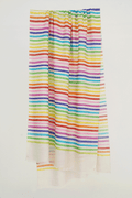 Cashmere Stripe Women's Stole | Kashmir Loom