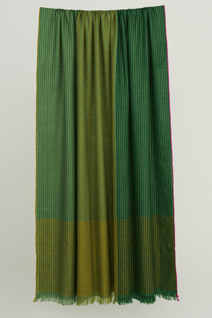 Kashmir Loom Rhythm Cashmere Mens Large Shawl