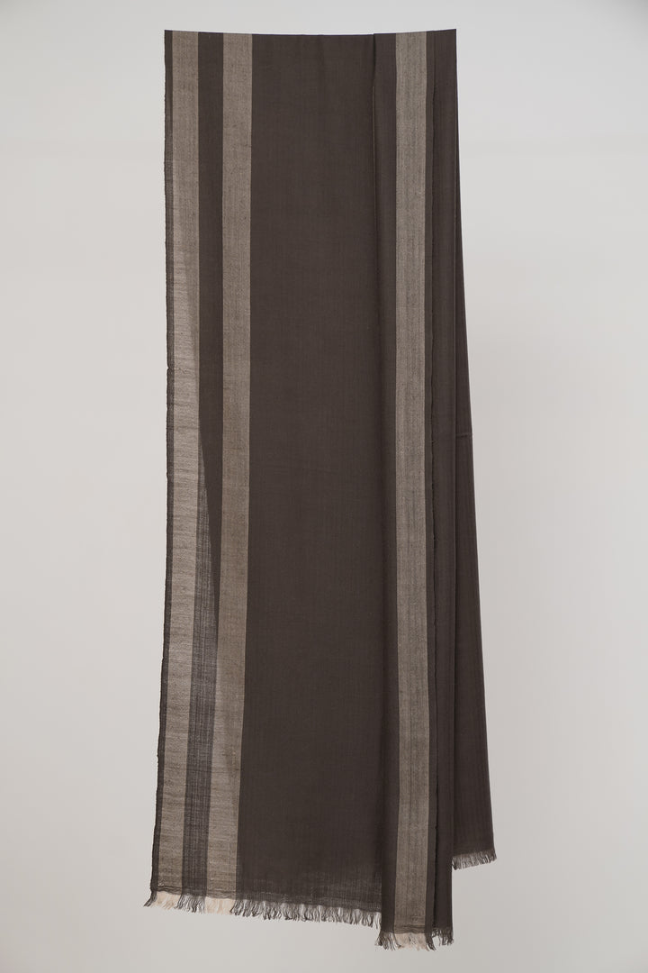 Kashmir Loom | Zulfikar Char Platinum Scarf