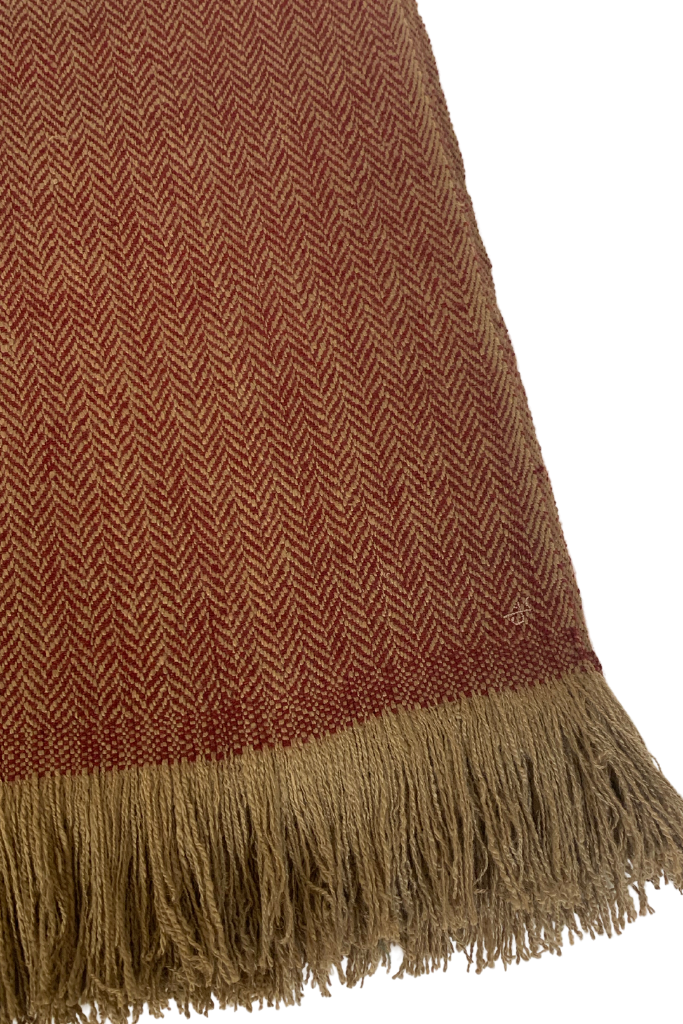 Gujjar Two Tone Cashmere Throw