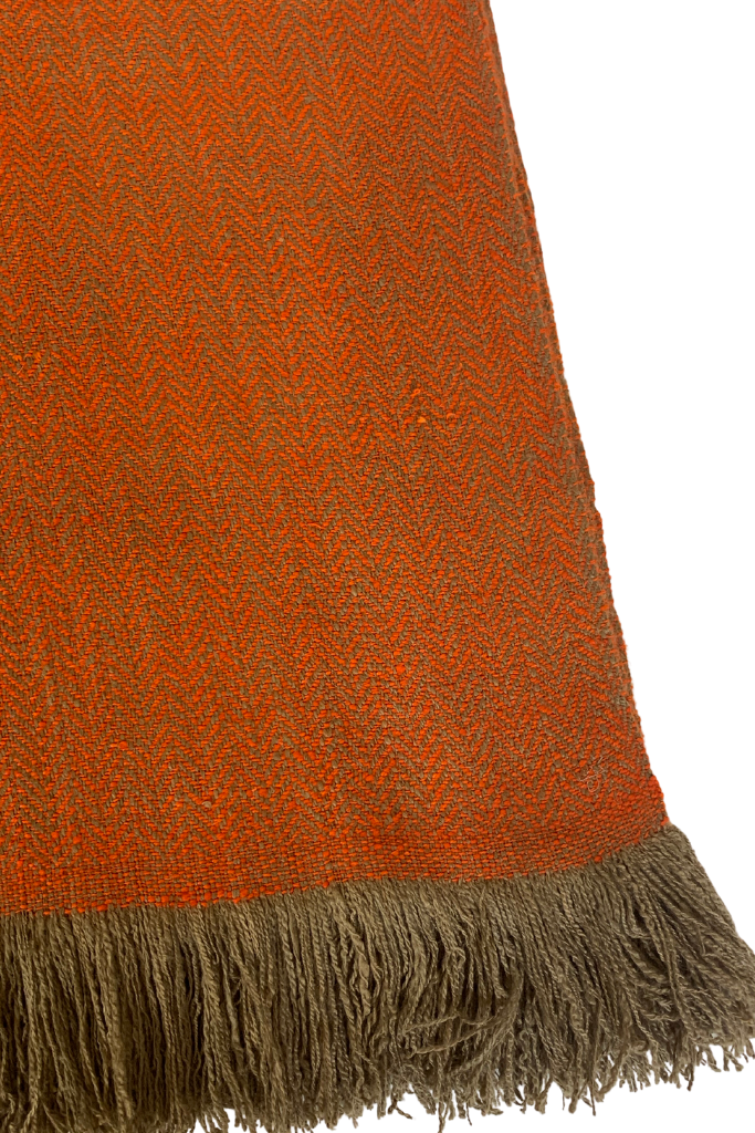 Gujjar Two Tone Cashmere Throw